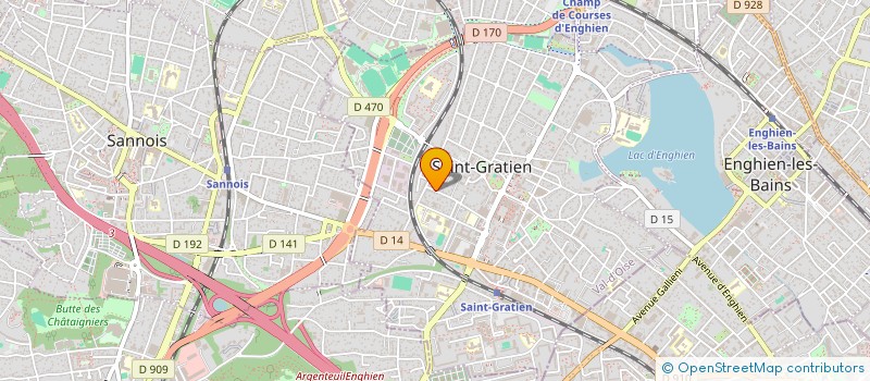 localisation de l'entreprise TH.BERTHIER STRATEGIE & DEVELOPPEMENT  SAINT-GRATIEN