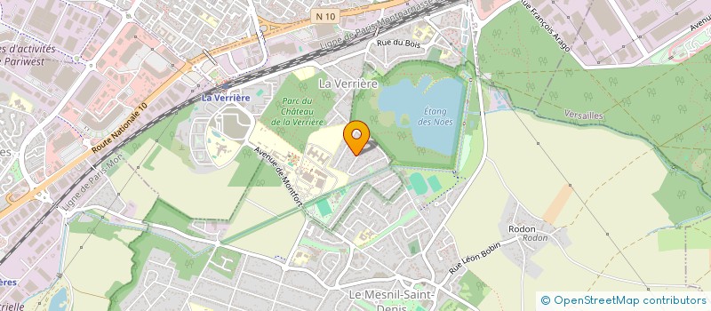 localisation de l'entreprise TH.E. CONSULTANT  LA VERRIERE