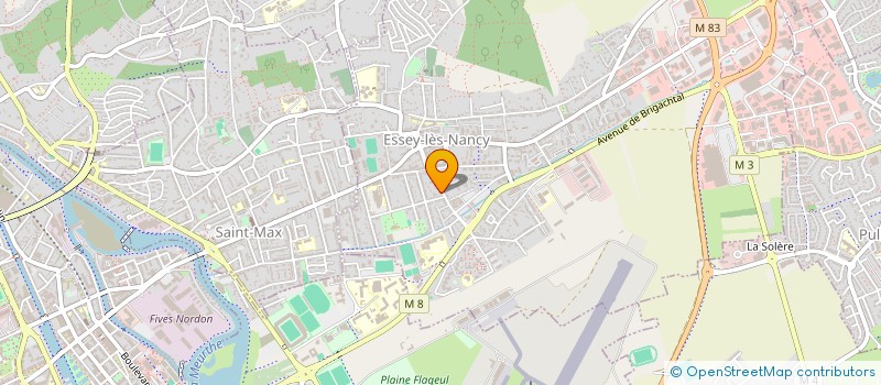 localisation de l'entreprise TH.EV.  ESSEY-LES-NANCY