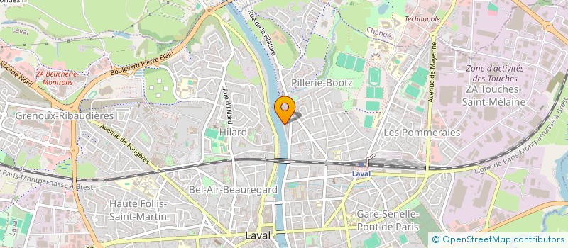 localisation de l'entreprise TH IMMOBILIERE  PARIS