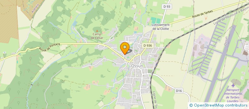 localisation de l'entreprise TH INGENIERIE ET COORDINATION  OSSUN