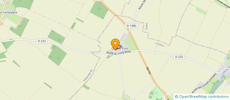 localisation de l'entreprise TH INVESTISSEMENTS  MEZIDON VALLEE D'AUGE