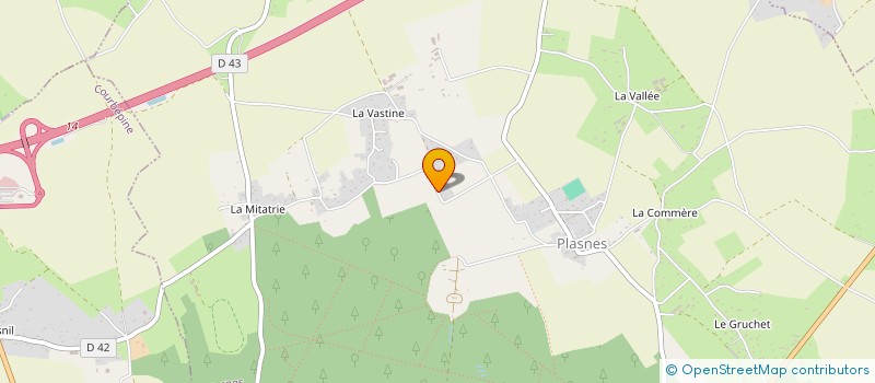 localisation de l'entreprise TH LEMARIE à PLASNES