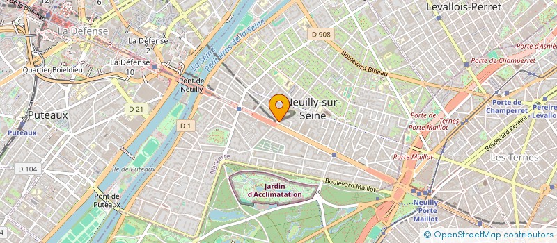 localisation de l'entreprise TH LOCAPARK HUISSIERS à NEUILLY-SUR-SEINE