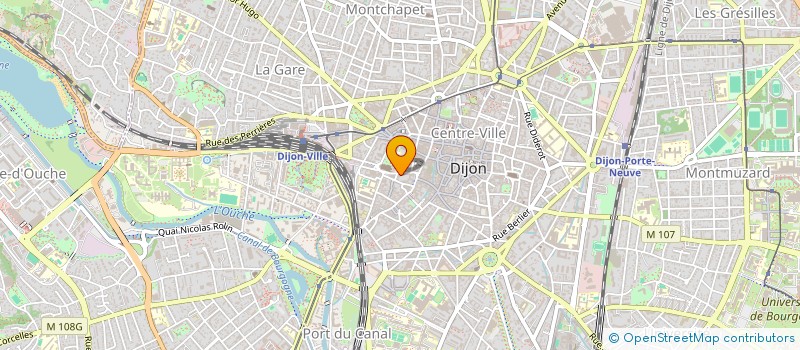 localisation de l'entreprise TH LUCAS à DIJON