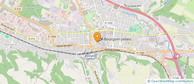 localisation de l'entreprise TH MOUVIMENTO à BOURGOIN-JALLIEU