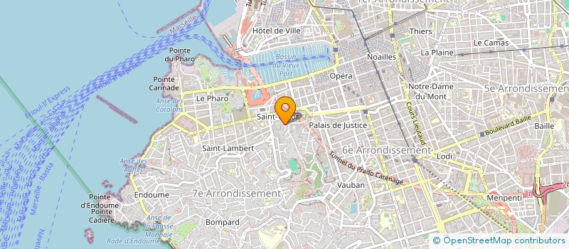 localisation de l'entreprise TH*NK MUSIC à MARSEILLE