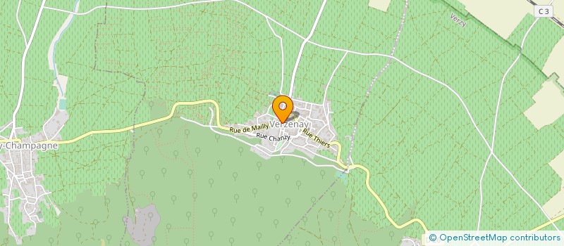 localisation de l'entreprise TH SOLUTIONS CONCEPT  VERZENAY