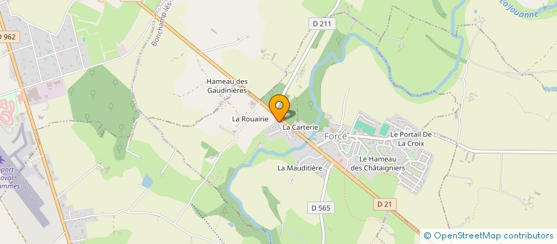 localisation de l'entreprise TH.VABLEX  ENTRAMMES