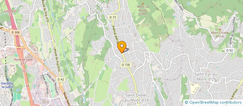 localisation de l'entreprise THABA  SAINT-DIDIER-AU-MONT-D'OR