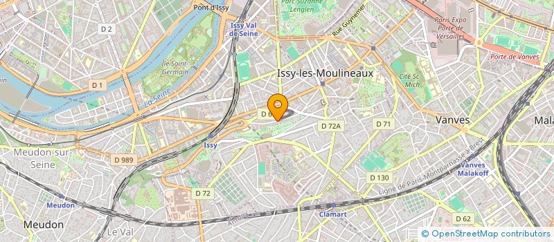 localisation de l'entreprise THABET TRAVEL SERVICE  ISSY-LES-MOULINEAUX