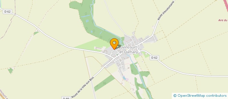 localisation de l'entreprise THABOR  JUVINCOURT-ET-DAMARY