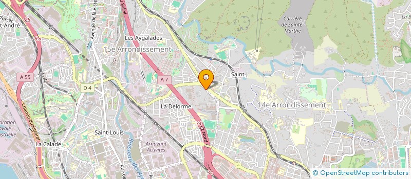 localisation de l'entreprise THADEE CONSULTING à MARSEILLE