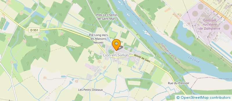 localisation de l'entreprise THADELLIC  LION-EN-SULLIAS