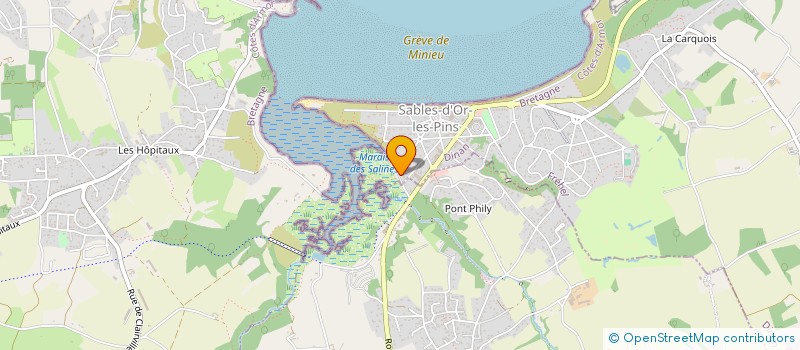 localisation de l'entreprise THADEN  FREHEL