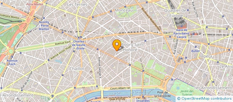 localisation de l'entreprise THADOR à PARIS