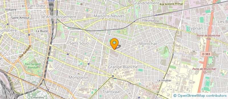 localisation de l'entreprise THADYV  LYON