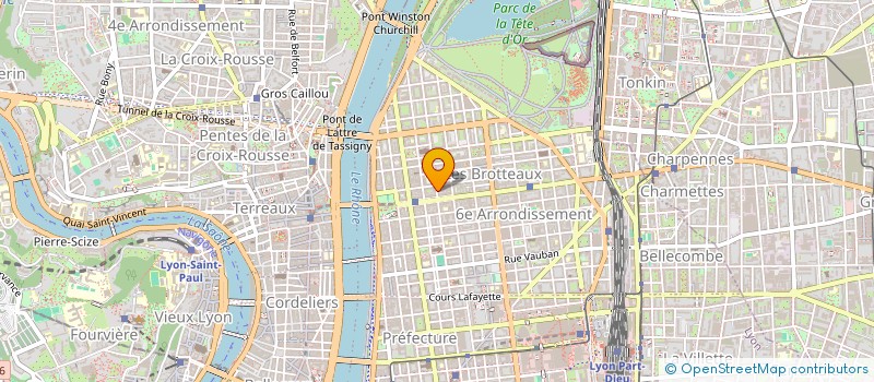 localisation de l'entreprise THAGAD  LYON