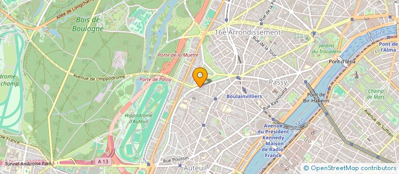 localisation de l'entreprise THAGASTE  PARIS