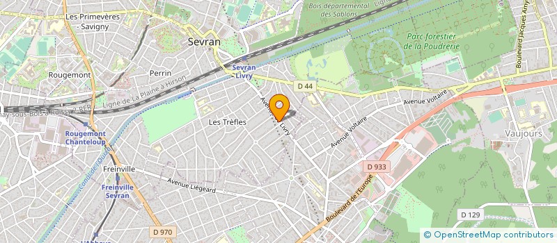 localisation de l'entreprise THAGMAT'S à SEVRAN