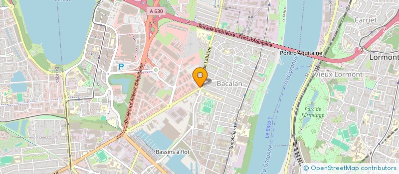 localisation de l'entreprise THAI ASIE  BORDEAUX