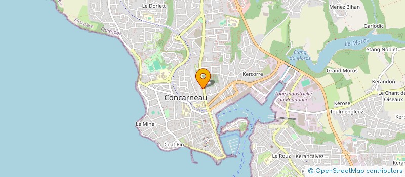 localisation de l'entreprise THAI BOX à CONCARNEAU