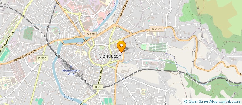 localisation de l'entreprise THAI BOXE MONTLUCONNAIS  MONTLUCON