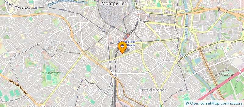 localisation de l'entreprise THAI BOXING 34 POUR TOUS à MONTPELLIER