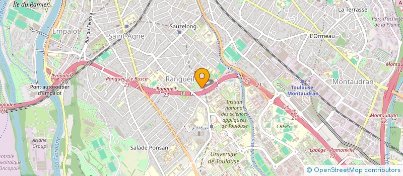 localisation de l'entreprise THAI-BOXING CLUB à TOULOUSE