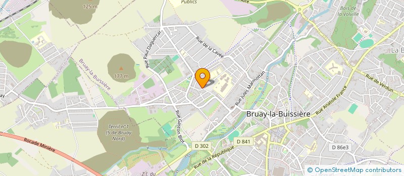 localisation de l'entreprise THAI BOXING TEAM SAINSOIS à BRUAY-LA-BUISSIERE