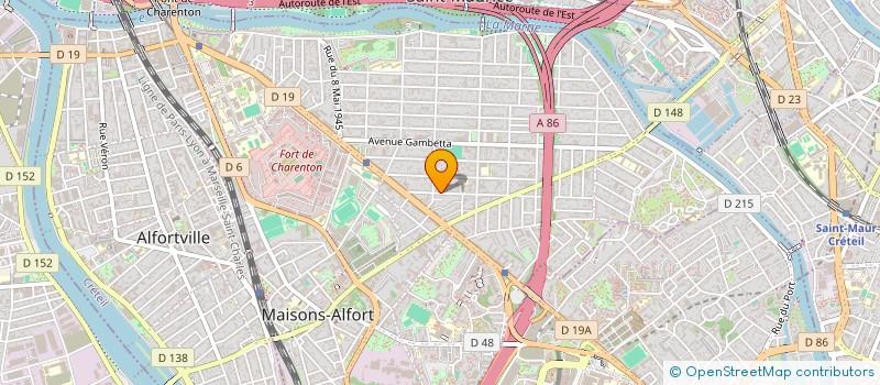 localisation de l'entreprise THAI & CO SCI à MAISONS-ALFORT