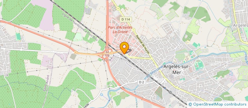 localisation de l'entreprise THAI DE BON  PERPIGNAN