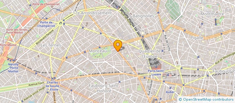 localisation de l'entreprise THAI DETENTE PARC MONCEAU  PARIS