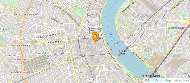 localisation de l'entreprise THAI FOOD à BORDEAUX