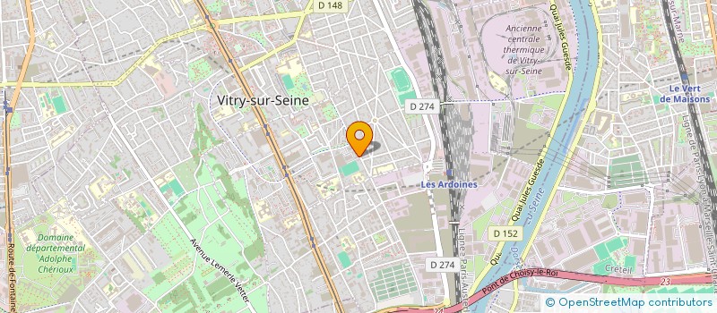 localisation de l'entreprise THAI FUSION FOOD à VITRY-SUR-SEINE