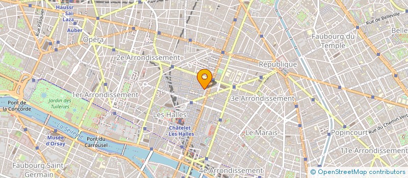 localisation de l'entreprise THAI HARMONIE SPA à PARIS