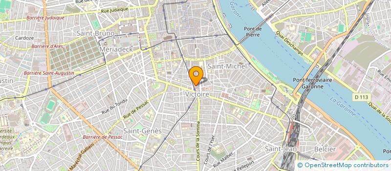 localisation de l'entreprise THAI-KEN  BORDEAUX