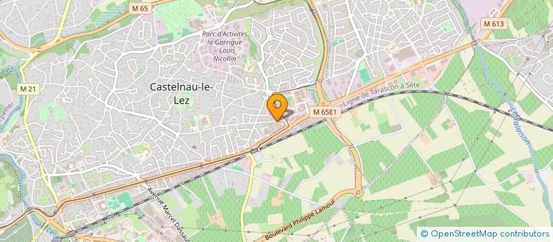 localisation de l'entreprise THAI MIAM MIAM à CASTELNAU-LE-LEZ