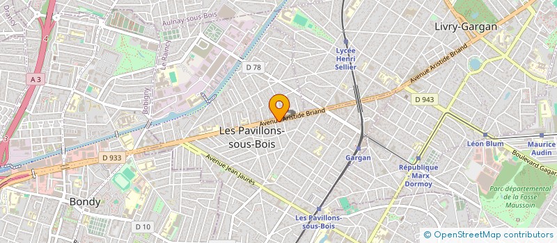 localisation de l'entreprise THAI'N'SUSHI  LES PAVILLONS-SOUS-BOIS