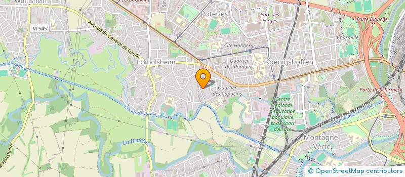 localisation de l'entreprise THAI NGUYEN GALINIER  STRASBOURG