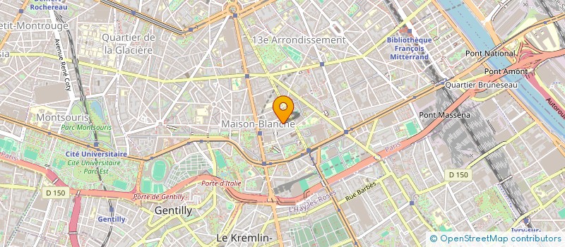 localisation de l'entreprise THAI-ON  PARIS