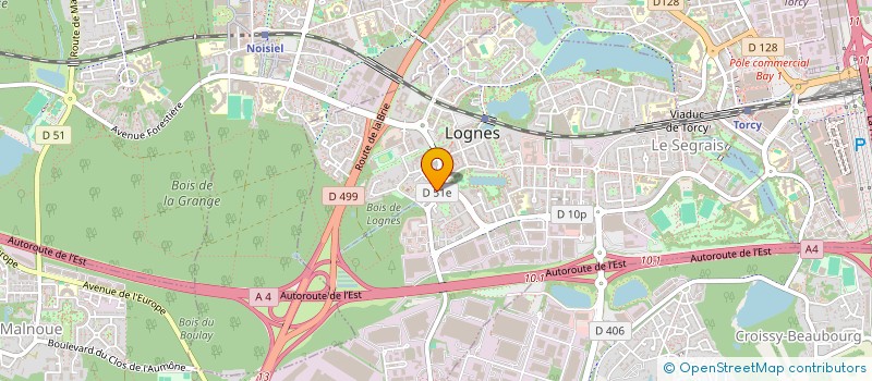 localisation de l'entreprise THAI PAD à LOGNES