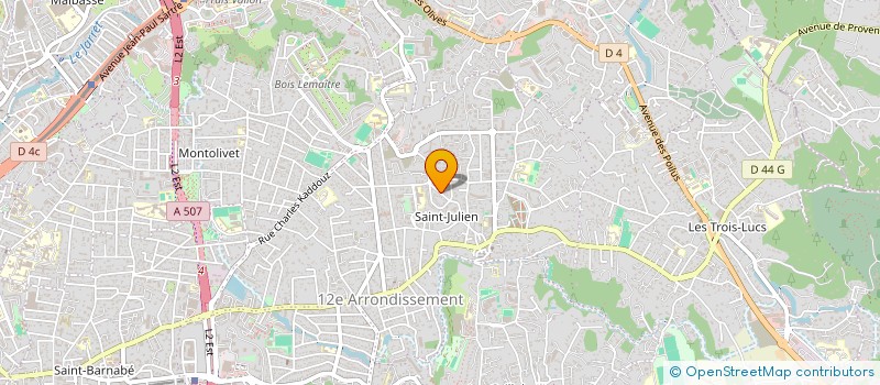 localisation de l'entreprise THAI PROVENCE à MARSEILLE