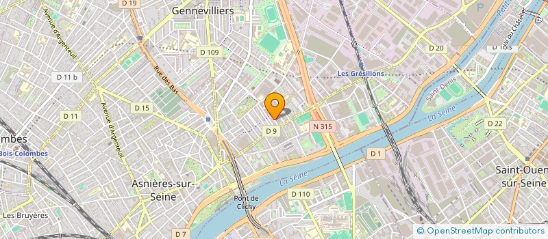 localisation de l'entreprise THAI ROTARY à GENNEVILLIERS