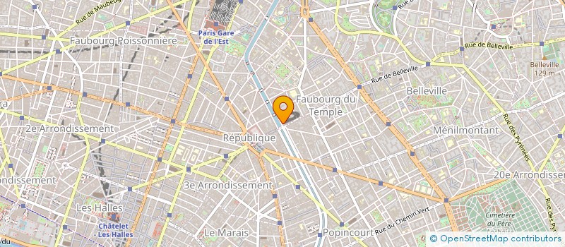 localisation de l'entreprise THAI STREET FOOD CANAL  PARIS