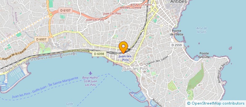 localisation de l'entreprise THAI ZAAB à ANTIBES