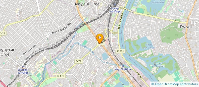 localisation de l'entreprise THAICUISINEFR à VIRY-CHATILLON