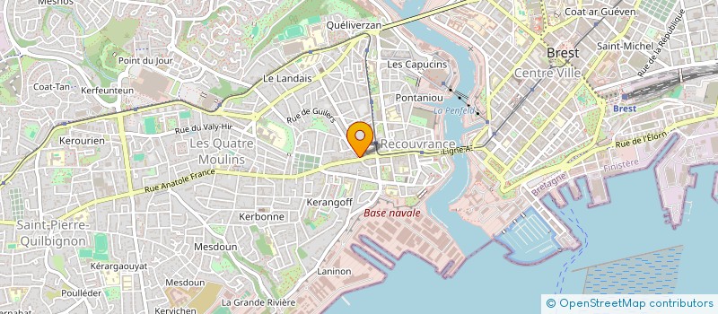 localisation de l'entreprise THAIMMO  BREST