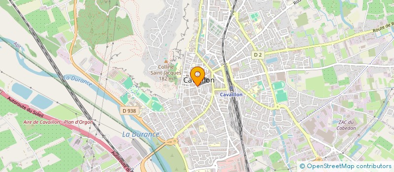 localisation de l'entreprise THAIS à CAVAILLON