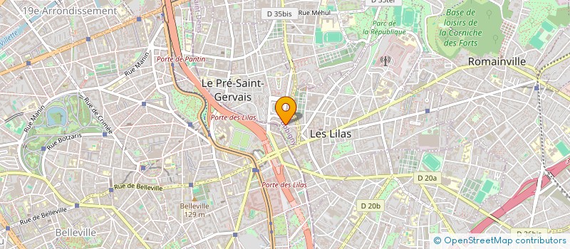 localisation de l'entreprise THAIS à LE PRE-SAINT-GERVAIS
